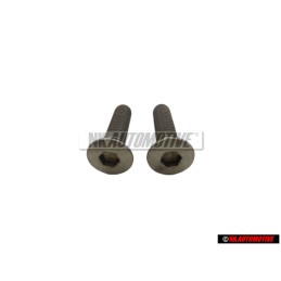 2x VW Original Tornillo Avellanado - N 0214163