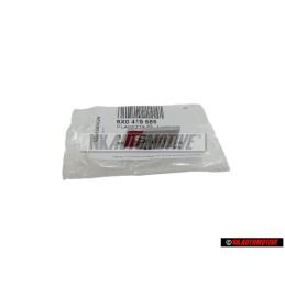 Audi Original S-LINE Volante Rotulo Insignia Emblema Cromo Rojo - 8X0419685