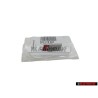 Audi Original S-LINE Volante Rotulo Insignia Emblema Cromo Rojo - 8X0419685
