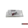 Audi Original S-LINE Volante Rotulo Insignia Emblema Cromo Rojo - 4F0419685
