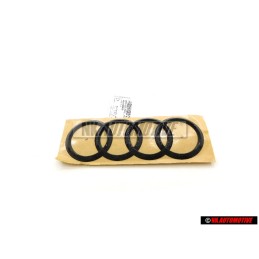 Audi Original Anillos Trasero Simbolo Insignia Emblema Negro - 8U0853742B T94