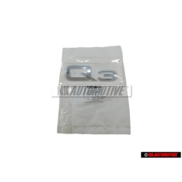 Audi Original Q3 Trasero Rotulo Insignia Emblema Cromo - 8U0853741 2ZZ