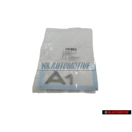 Audi Original A1 Trasero Rotulo Insignia Emblema Cromo - 8X0853741 2ZZ