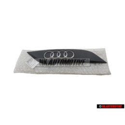 Audi Original Anillos Cubierta Del Motor Insignia Emblema Izquierdo - 07L133621A