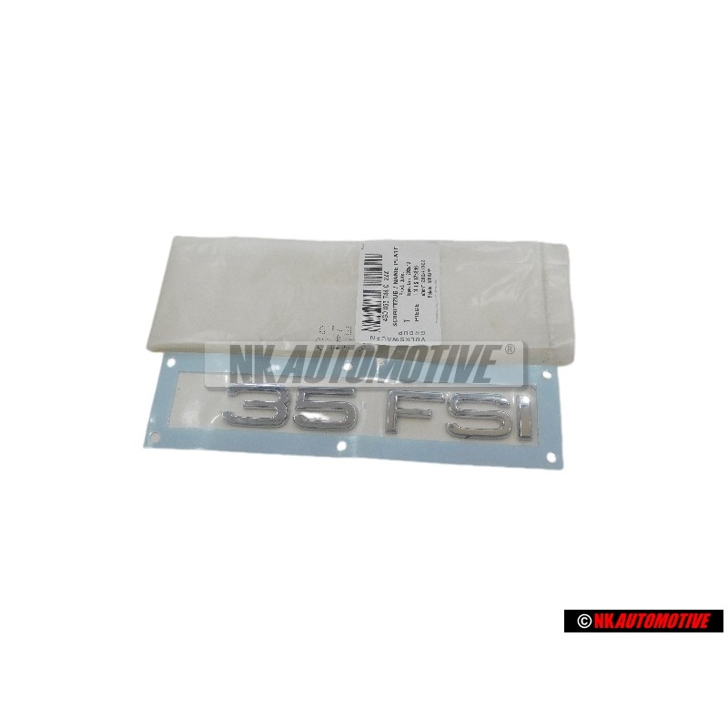 Audi Original 35 FSI Trasero Rotulo Insignia Emblema Cromo - 4GD853744C 2ZZ