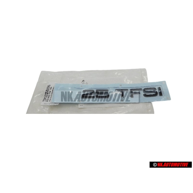 Audi Original 25 TFSI Trasero Rotulo Insignia Emblema Negro - 82A853744 T94
