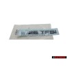 Audi Original 25 TFSI Trasero Rotulo Insignia Emblema Negro - 82A853744 T94