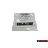 Audi Original TT 20 YEARS Lado Simbolo Insignia Emblema Negro Cromo - 8S0853601