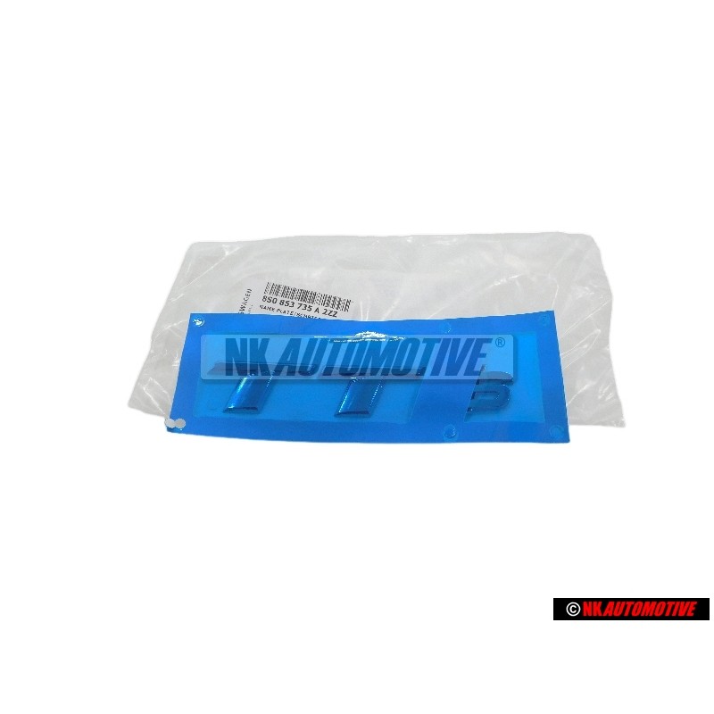 Audi Original TTS Trasero Rotulo Insignia Emblema Cromo Rojo - 8S0853735A 2ZZ