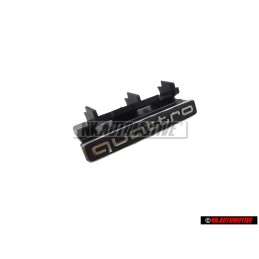 Audi Original QUATTRO Frente Rotulo Insignia Emblema - 8S0853736B 2ZZ