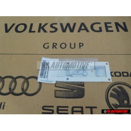 Audi Original 1.4T Trasero Rotulo Insignia Emblema Cromo - 8U0853743 2ZZ