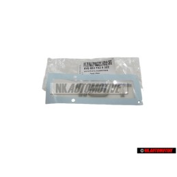 Audi Original 1.5T Trasero Rotulo Insignia Emblema Cromo - 8V0853743A 2ZZ