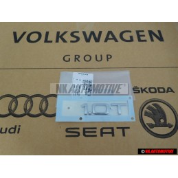 Audi Original 1.0T Trasero Rotulo Insignia Emblema Cromo - 8V0853743B 2ZZ
