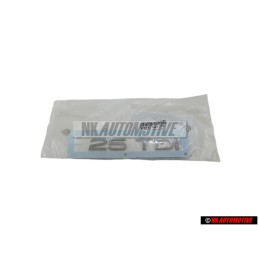 Audi Original 25 TDI Trasero Rotulo Insignia Emblema Cromo - 8V0853744B 2ZZ