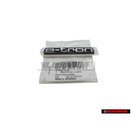 Audi Original E-TRON Frente Rotulo Insignia Emblema - 8V4853736A 2ZZ
