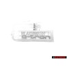 Audi Original G-TRON Trasero Rotulo Insignia Emblema Cromo - 8V4853737B 2ZZ