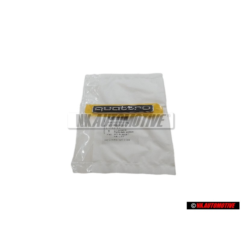 Audi Original QUATTRO Trasero Rotulo Insignia Emblema - 8V4853737D 2ZZ