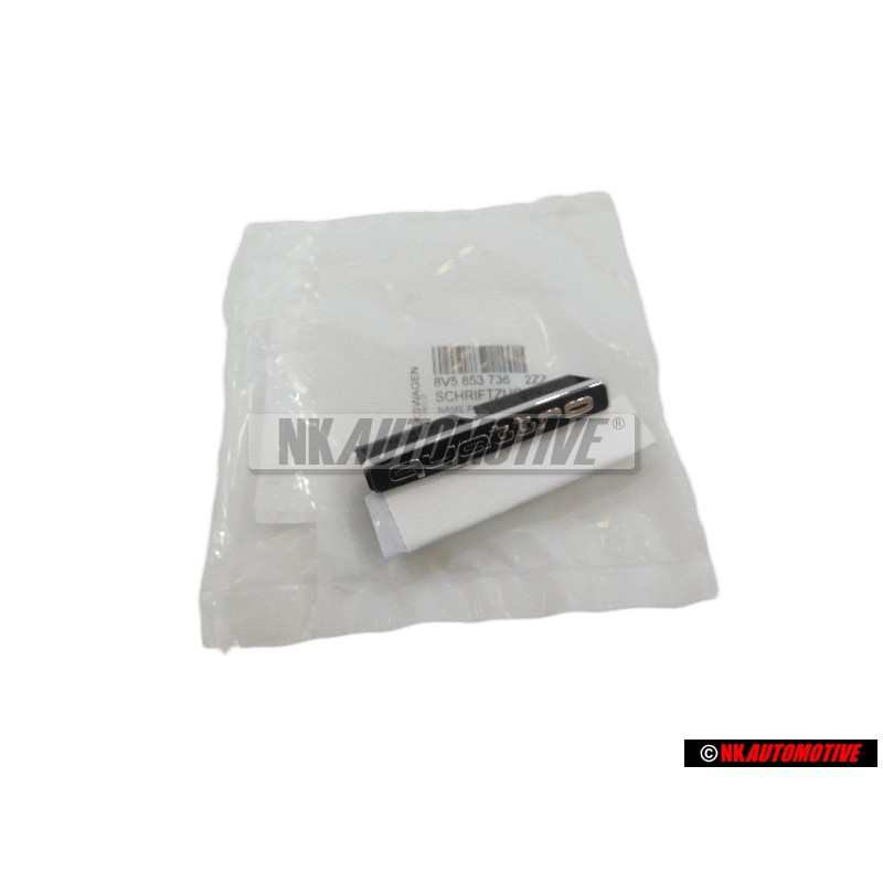 Audi Original QUATTRO Frente Rotulo Insignia Emblema - 8V5853736 2ZZ
