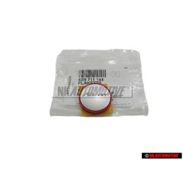Audi Original R8 GT Palanca De Cambio Emblema Cromo Rojo - 42B711144