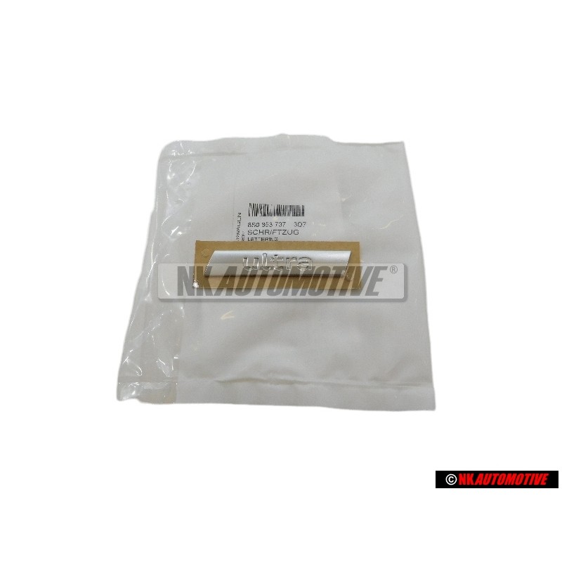 Audi Original ULTRA Trasero Rotulo Insignia Emblema Cromo - 8S0853737 3Q7