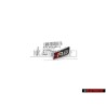Audi Original R8 Volante Rotulo Insignia Emblema Negro Cromo Rojo - 420419685A