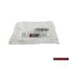 Audi Original S6 Volante Rotulo Insignia Emblema Cromo Rojo - 4G0419685 2ZZ