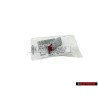 Audi Original S8 Volante Rotulo Insignia Emblema Cromo Rojo - 4H0419685