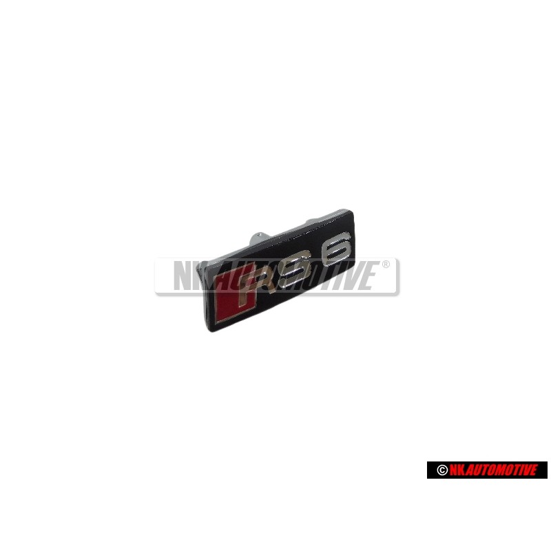 Audi Original RS6 Volante Rotulo Insignia Emblema - 4G0419685A 5PR