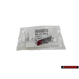 Audi Original S1 Volante Rotulo Insignia Emblema Cromo Rojo - 8X0419685A