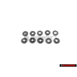 10x VW Original Pulsador-Parte Esferica - 231067654