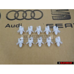 10x VW Original Soporte P. 