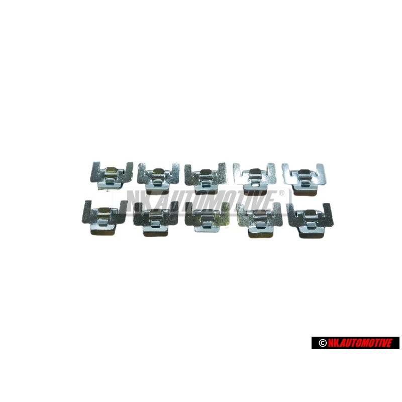 10x VW Original Grapa - 171837485