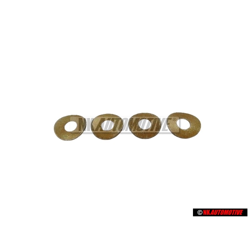 4x VW Original Arandela Elastica - 131821150