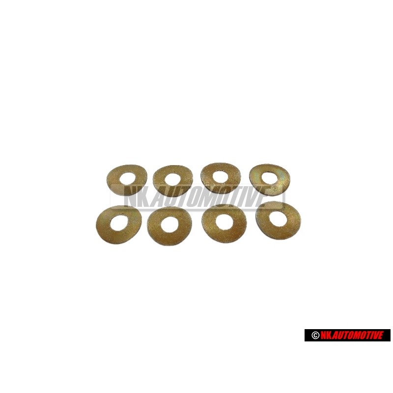 8x VW Original Arandela Elastica - 131821150