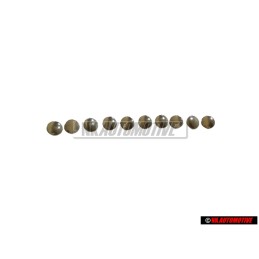 10x VW Original Tapa De Pulsador - 141871439B