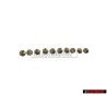 10x VW Original Tapa De Pulsador - 141871439B