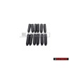 12x VW Original Capuchon Negro Satinado - 311867649 01C