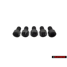 5x VW Original Tornillo Cilindrico Con Cabeza De Hexagono Interior - N 90226801