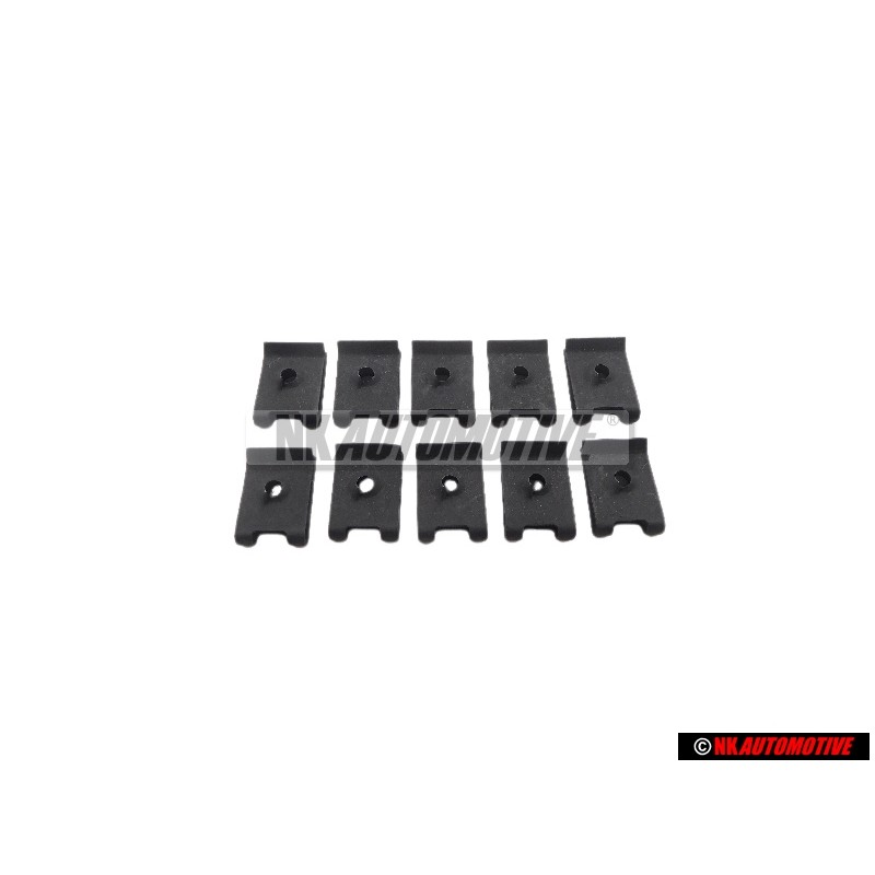 10x VW Original Tuerca Gatillo - N 0154551