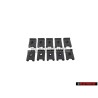 10x VW Original Tuerca Gatillo - N 0154551