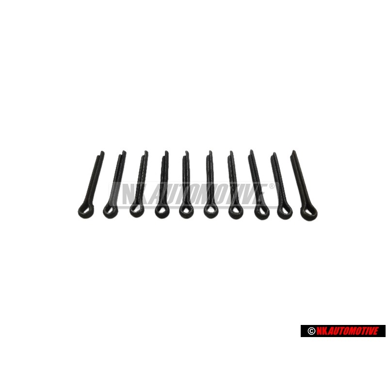 10x VW Original Pasador Aletas - N 0125361