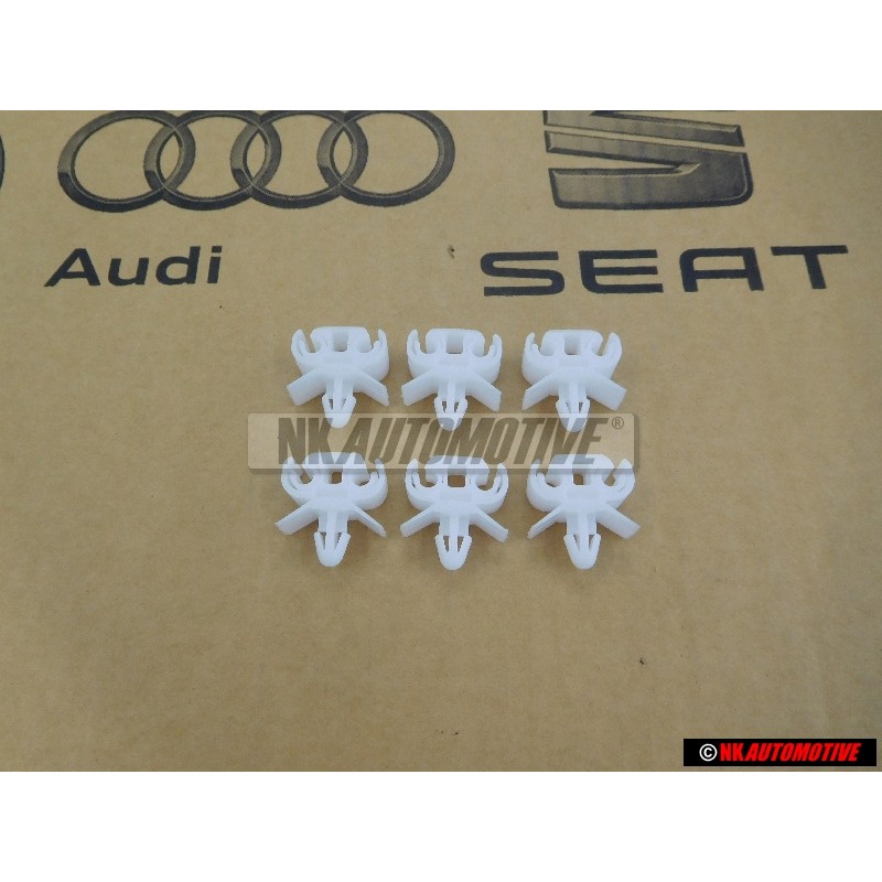 6x VW Original Soporte P. 