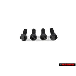 4x VW Original Tornillo Hexagonal - N 0102802