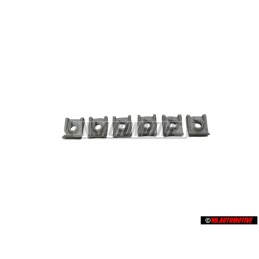 6x VW Original Tuerca Gatillo - N 90106601