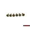 6x VW Original Tornillo Alomado P. 