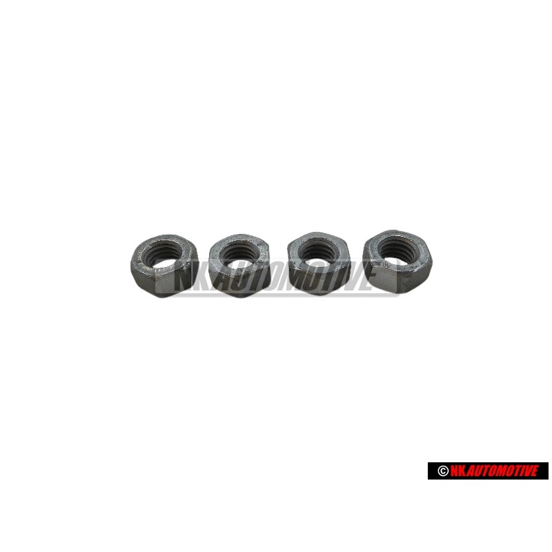 4x VW Original Tuerca Hexagonal - N 0110088