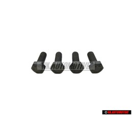 4x VW Original Tornillo Hexagonal - N 01024118