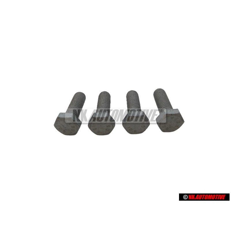 4x VW Original Tornillo Hexagonal - N 01024222
