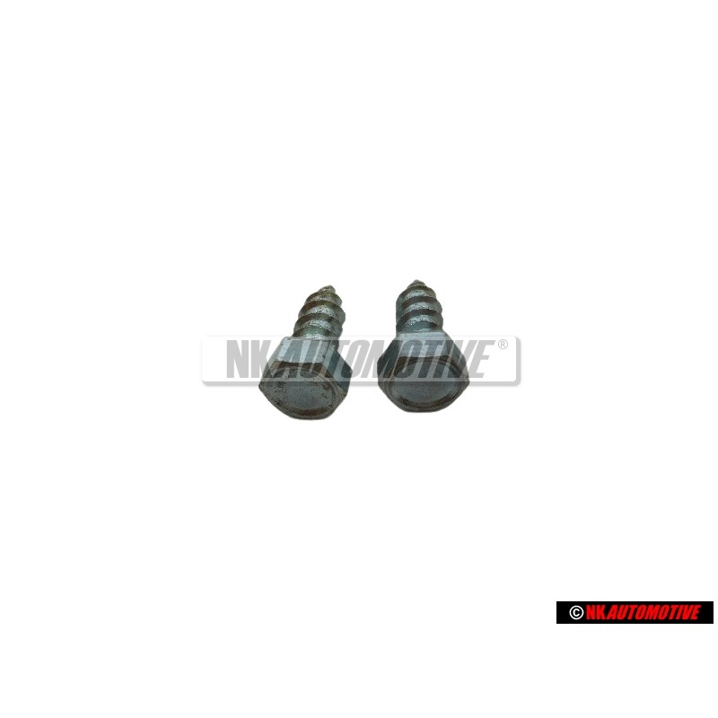 2x VW Original Tornillo Hexagonal P. 