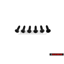 6x VW Original Tornillo Alomado P. 